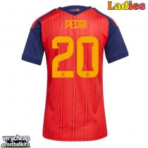 Spain Pedri Gonzalez #20 Replica Home Shirt Ladies World Cup 2026 Short Sleeve